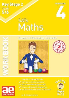 Book cover for KS2 Maths Year 5/6 Workbook 4