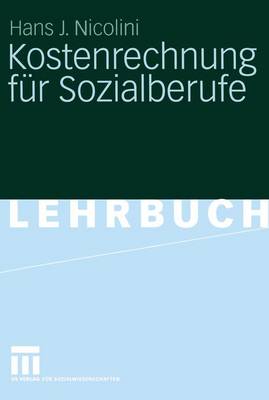 Book cover for Kostenrechnung Fur Sozialberufe