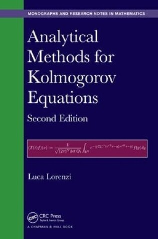 Cover of Analytical Methods for Kolmogorov Equations