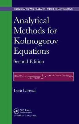 Book cover for Analytical Methods for Kolmogorov Equations