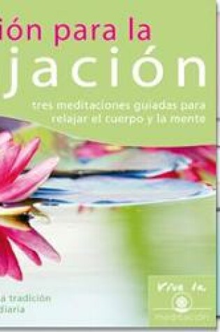 Cover of Meditacion Para La Relajacion