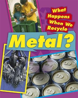 Book cover for What Happens When We Recycle: Metal