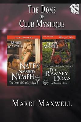 Book cover for The Doms of Club Mystique [Nate's Naughty Nymph