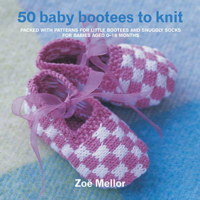 Book cover for 50 Baby Bootees to Knit