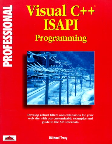 Book cover for Professional C++ ISAPI Programming