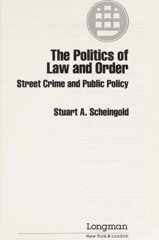 Cover of The Politics of Law and Order