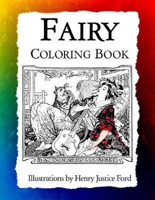 Book cover for Fairy Coloring Book