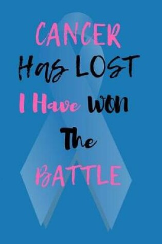 Cover of Cancer Has Lost I Have Won The Battle