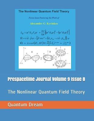 Cover of Prespacetime Journal Volume 9 Issue 8