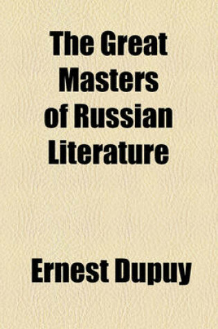 Cover of Great Masters of Russian Literature