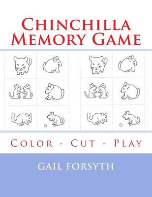 Book cover for Chinchilla Memory Game