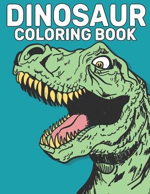 Book cover for Dinosaur Coloring Book