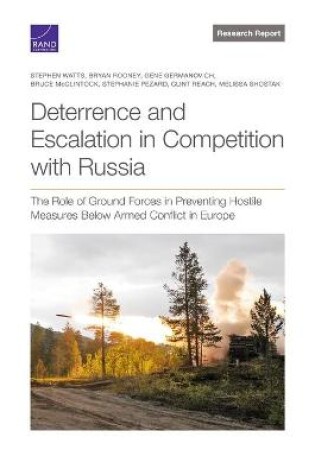 Cover of Deterrence and Escalation in Competition with Russia