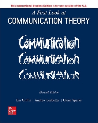 Book cover for A First Look at Communication Theory ISE