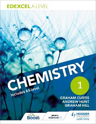 Book cover for Edexcel A Level Chemistry Student Book 1