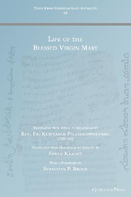 Book cover for Life of the Blessed Virgin Mary
