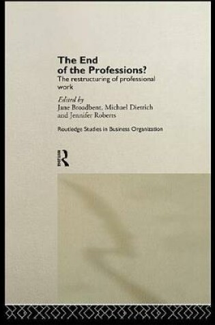 Cover of The End of the Professions?