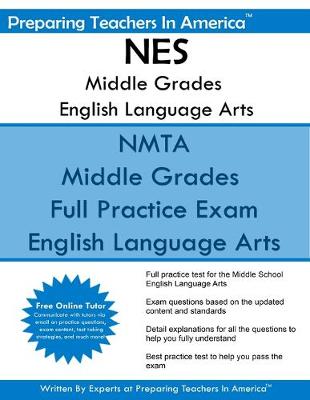 Book cover for NES Middle Grades English Language Arts