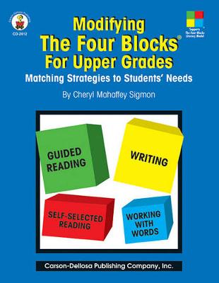 Book cover for Modifying the Four-Blocks(r) for Upper Grades