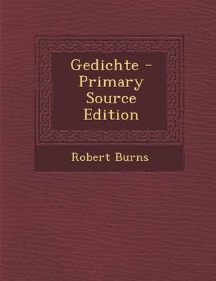 Book cover for Gedichte - Primary Source Edition