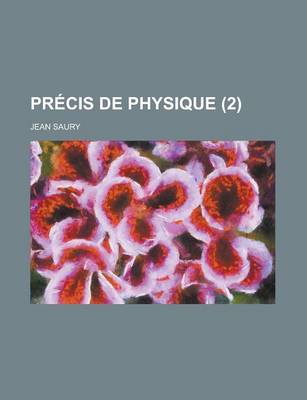 Book cover for Precis de Physique (2 )