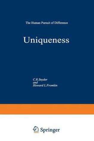 Cover of Uniqueness