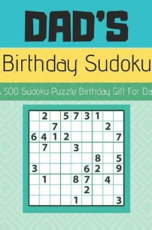 Cover of Dad's Birthday Sudoku
