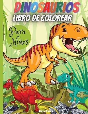 Book cover for Dinosaurios Libro De Colorear Para Niños