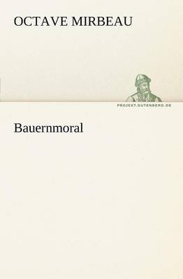 Book cover for Bauernmoral