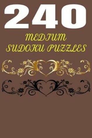 Cover of 240 Medium Sudoku Puzzles