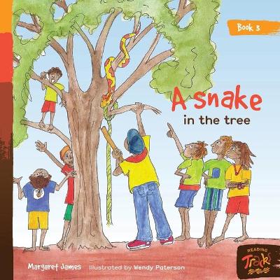 Book cover for A snake in the tree