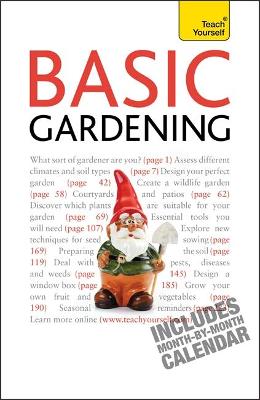 Book cover for Basic Gardening
