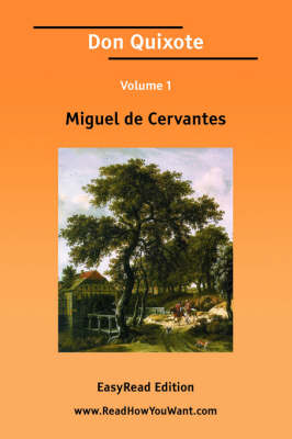 Book cover for Don Quixote Volume 1 [Easyread Edition]