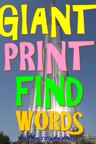 Cover of Giant Print Find Words