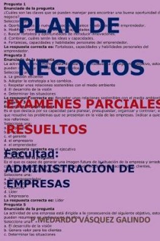 Cover of Plan de Negocios-Ex