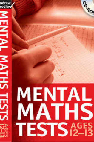 Cover of Mental Maths Tests Age 12-13