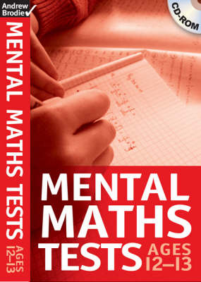 Cover of Mental Maths Tests Age 12-13