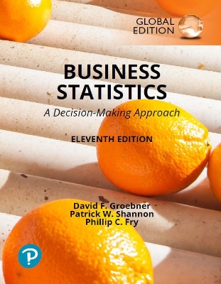 Book cover for MyLab Statistics with Pearson eText for Business Statistics: A Decision Making Approach, Global Edition