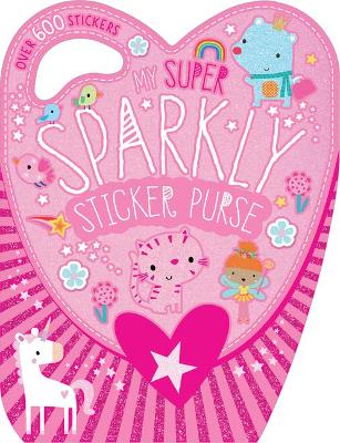 Book cover for My Super Sparkly Sticker Purse