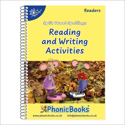 Cover of Phonic Books Dandelion Readers Split Vowel Spellings Activities