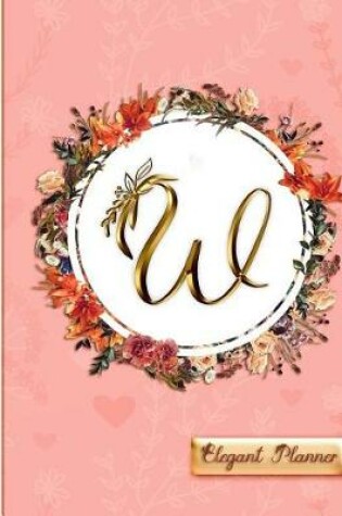 Cover of "w" - Elegant Planner