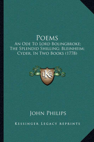 Cover of Poems Poems