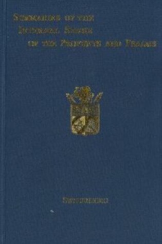 Cover of Summaries of the Internal Sense of the Prophets and Psalms