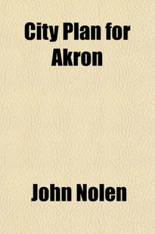 Cover of City Plan for Akron