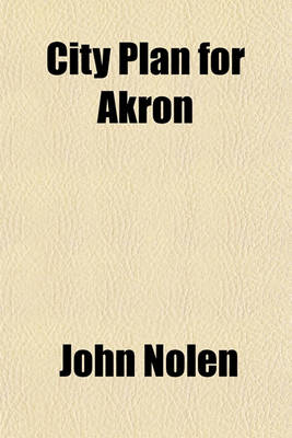 Book cover for City Plan for Akron