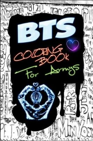 Cover of BTS Coloring Book For Armys