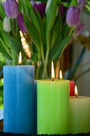 Cover of Lit Candles and Purple Tulips