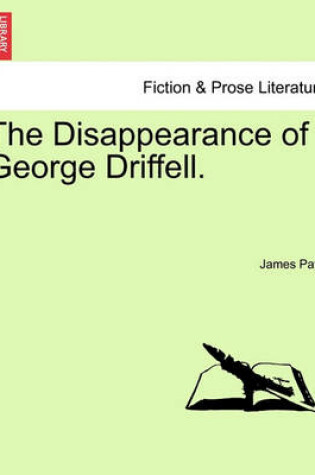 Cover of The Disappearance of George Driffell.