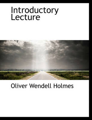 Book cover for Introductory Lecture