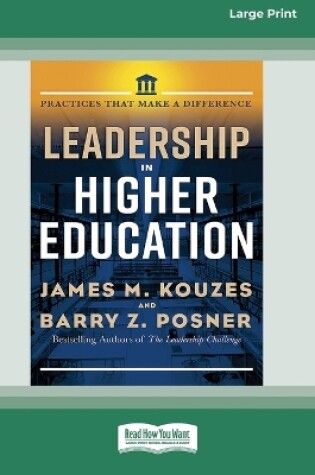 Cover of Leadership in Higher Education